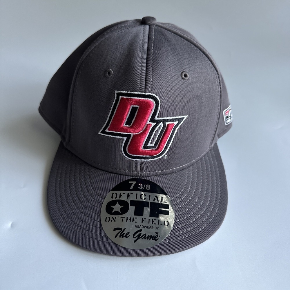Official OTF The Game Davenport Uni. Panthers Embroidered Gray 7 3/8 Fitted Hat